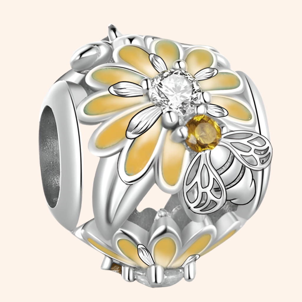 Charm Abeja S925 - Charmsymore