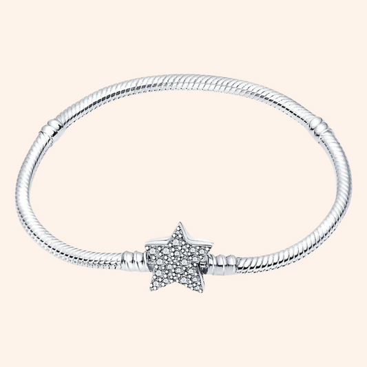 Pulsera Estrella Plata 925 - Charmsymore