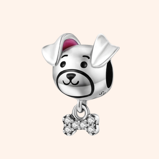 Charm Perrito Hueso S925 - Charmsymore