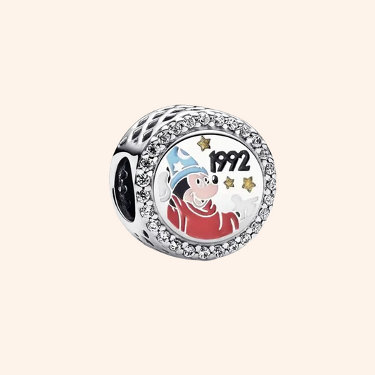 Charm Mickey 1922 Plata S925 - Charmsymore