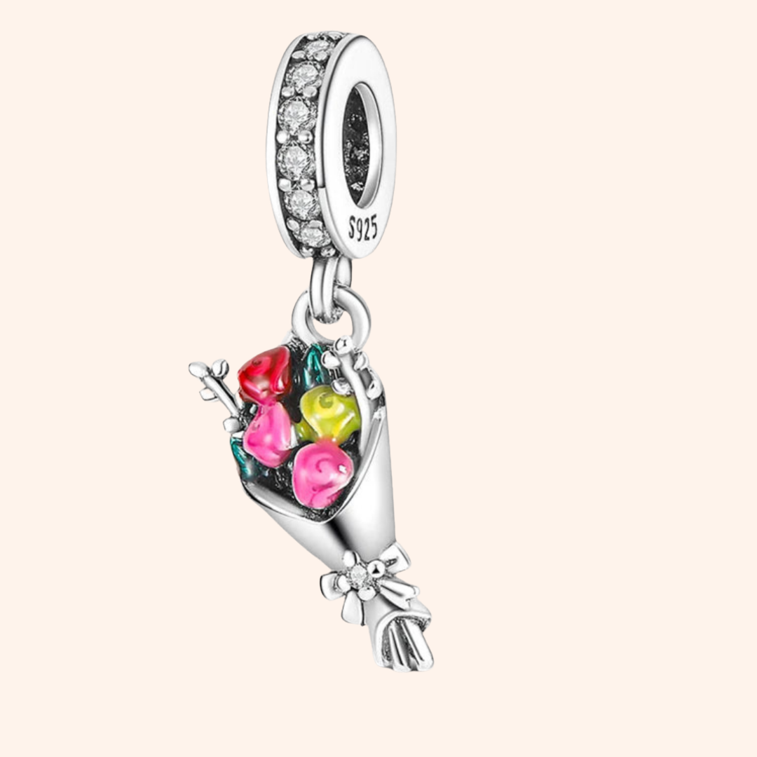 Charm Ramo de flores S925 - Charmsymore