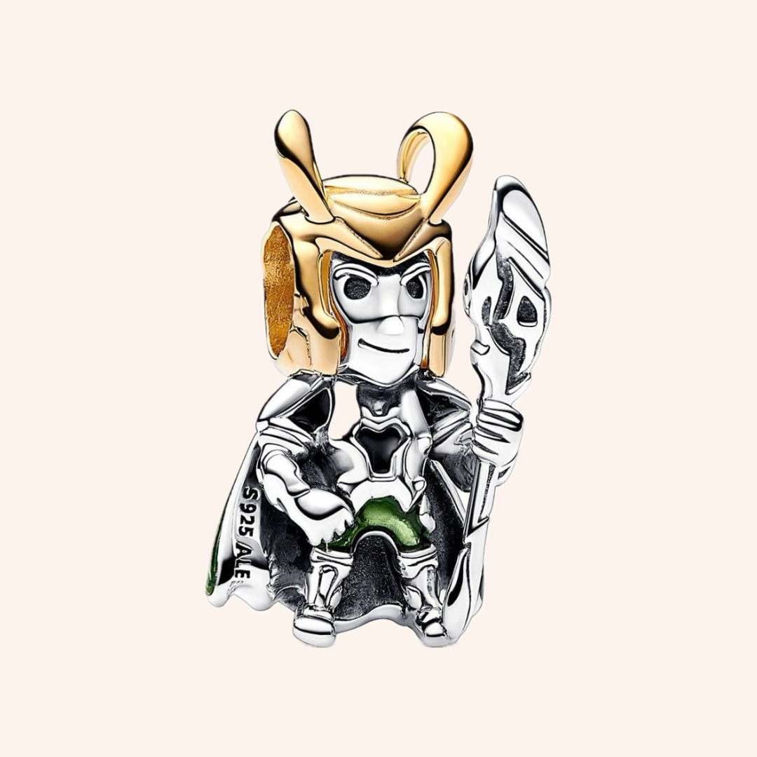 Loki Charm Plata S925 - Charmsymore