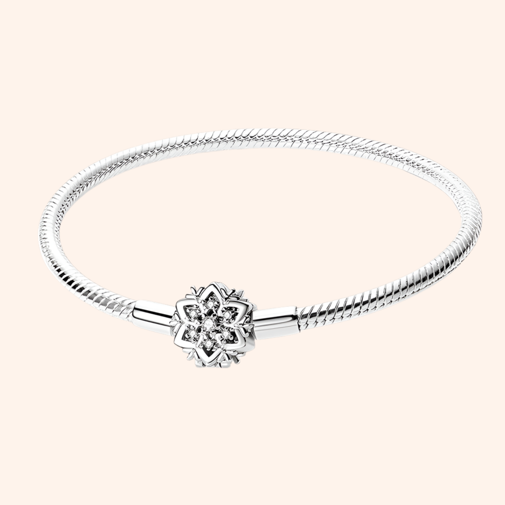 Pulsera Flower Plata 925 - Charmsymore