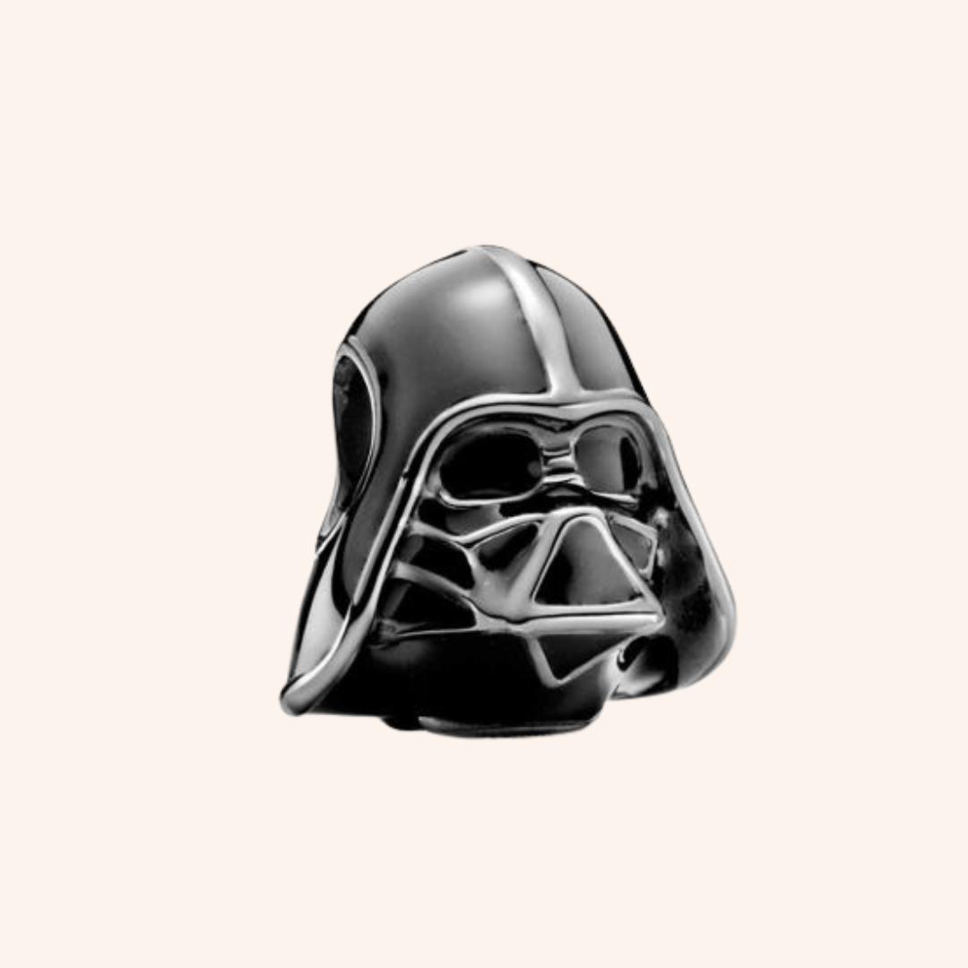 Darth Vader Charm Plata S925 - Charmsymore