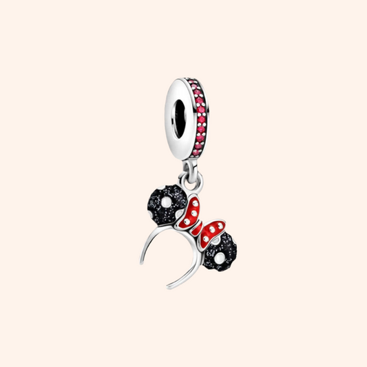 Charm Orejas Minnie S925 - Charmsymore