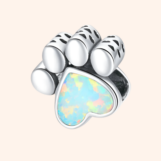 Charm Huellita Mágica Plata S925 - Charmsymore