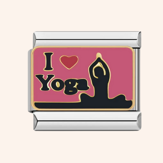 Charm Italiano I Love Yoga Entrega Inmediata - Charmsymore