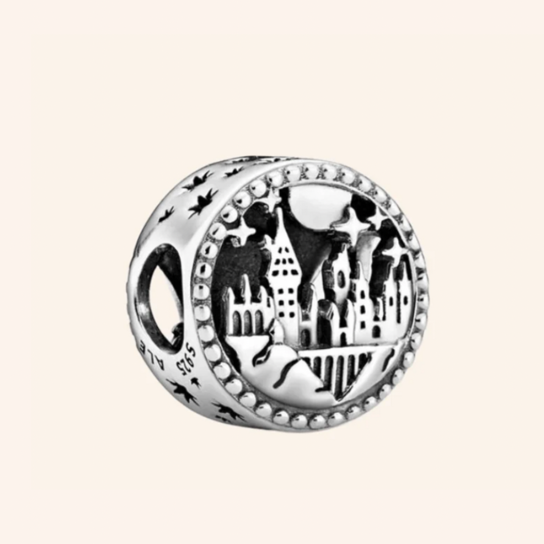 Howgarts Charm Plata S925 - Charmsymore