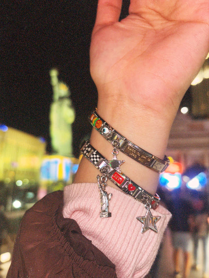 Pulsera italiana personalizada con Italian Charms — Charmsymore, tu tienda de charms en México