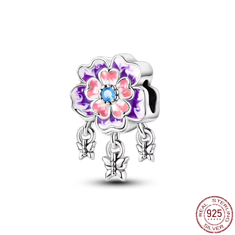 Charm Flor S925 - Charmsymore Default Title