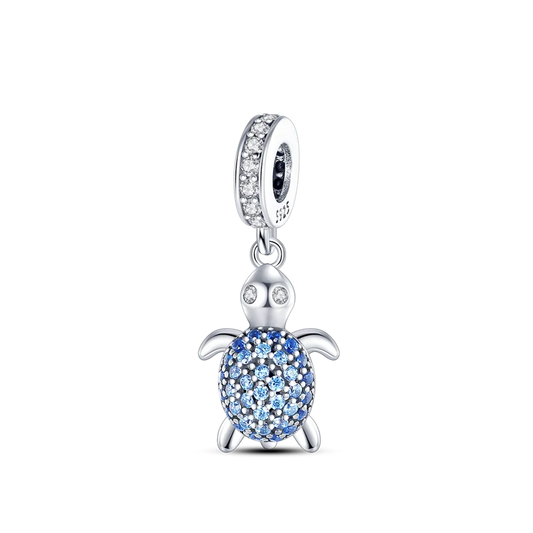 Charm Tortuga Plata S925 Mar - Charmsymore Default Title