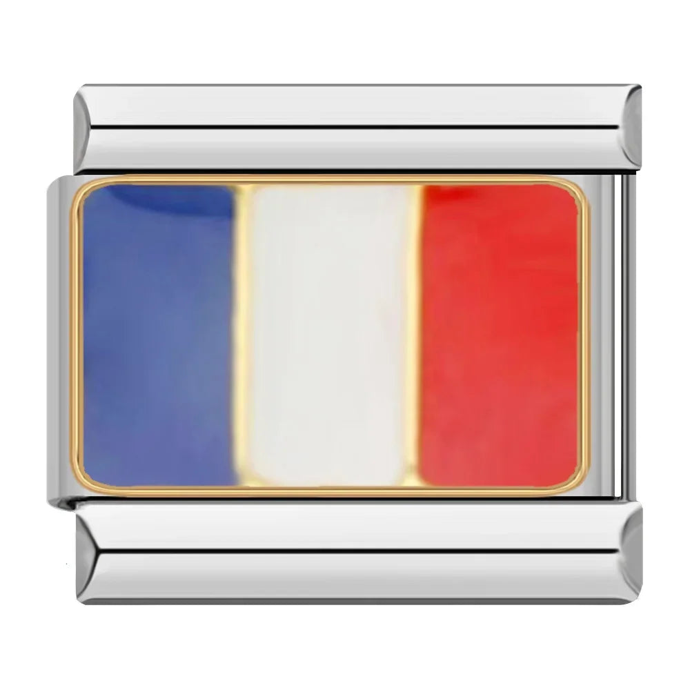 Italian Charms Banderas - Charmsymore Francia