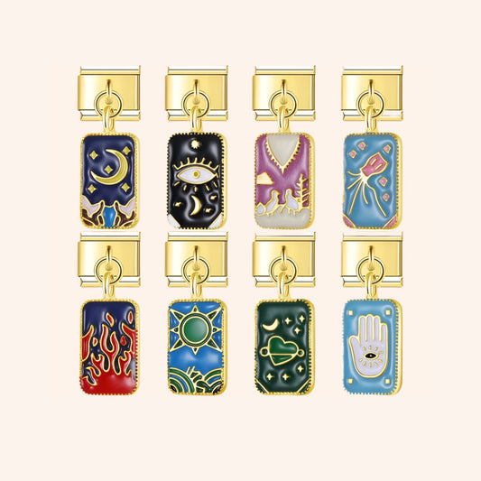 Italian Charms Tarot Colgante