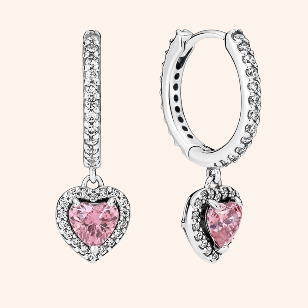 Aretes Corazón S925 - Charmsymore
