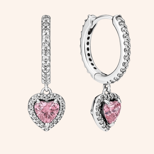 Aretes Corazón S925 - Charmsymore