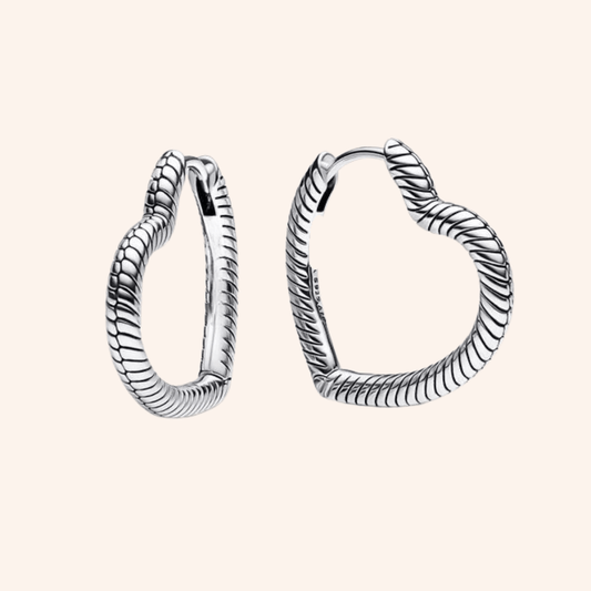 Aretes Corazón S925 - Charmsymore