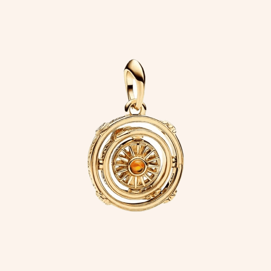Astrolabio Giratorio GOT Charm Plata S925 Entrega Inmediata - Charmsymore