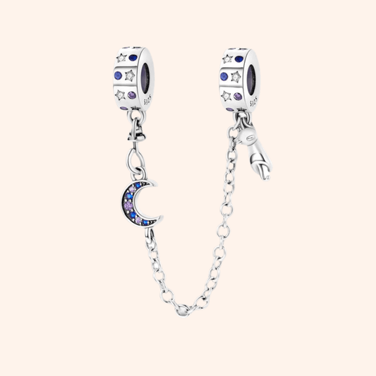 Cadena de Seguridad Luna S925 - Charmsymore