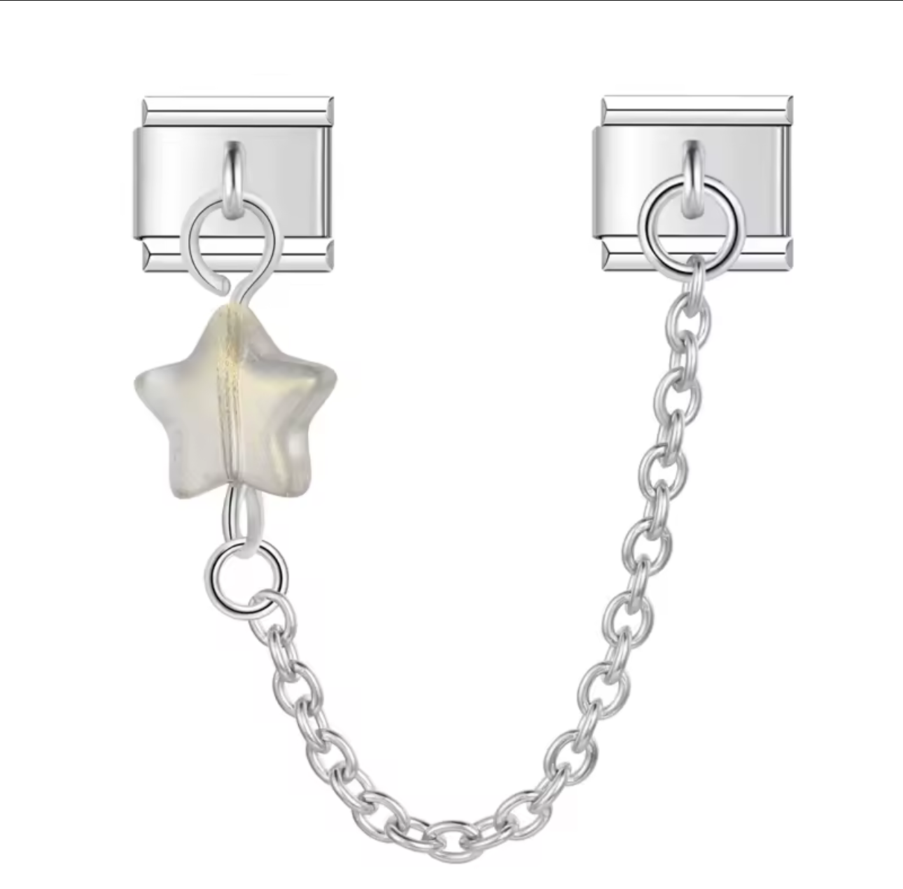 Cadena Italian Estrella Blanca 𝗘𝗡𝗧𝗥𝗘𝗚𝗔 𝗜𝗡𝗠𝗘𝗗𝗜𝗔𝗧𝗔 - Charmsymore