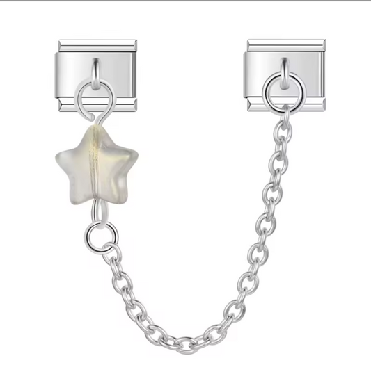 Cadena Italian Estrella Blanca 𝗘𝗡𝗧𝗥𝗘𝗚𝗔 𝗜𝗡𝗠𝗘𝗗𝗜𝗔𝗧𝗔 - Charmsymore
