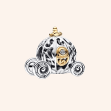 Charm Carruaje Cenicienta Plata S925