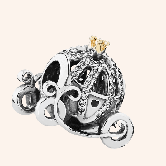 Charm Carruaje Plata S925 ENTREGA INMEDIATA - Charmsymore