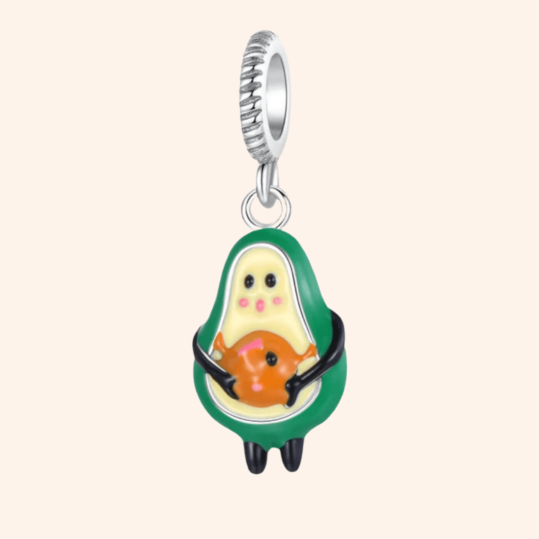 Charm Aguacate Cute S925 - Charmsymore