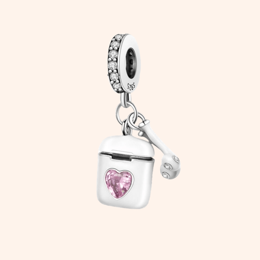 Charm Airpods Plata S925 ENTREGA INMEDIATA - Charmsymore