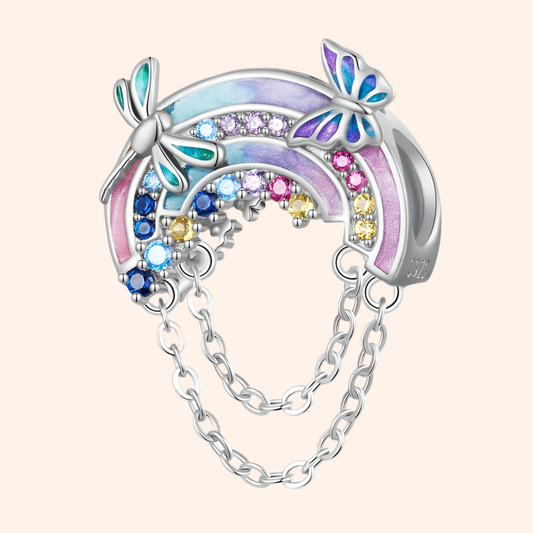 Charm Arcoiris  Plata S925 - Charmsymore