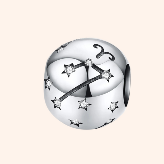 Charm Aries Plata S925 - Charmsymore