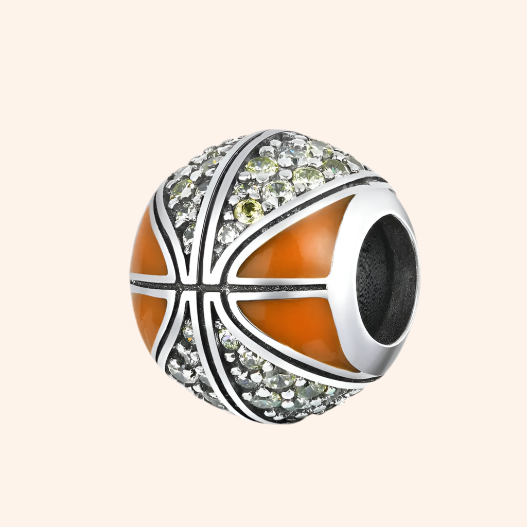 Charm Basquetbol Plata S925 - Charmsymore