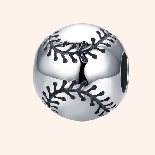 Charm Beisbol Plata S925 - Charmsymore