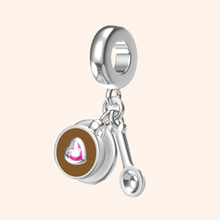 Charm Café Colgante Plata S925