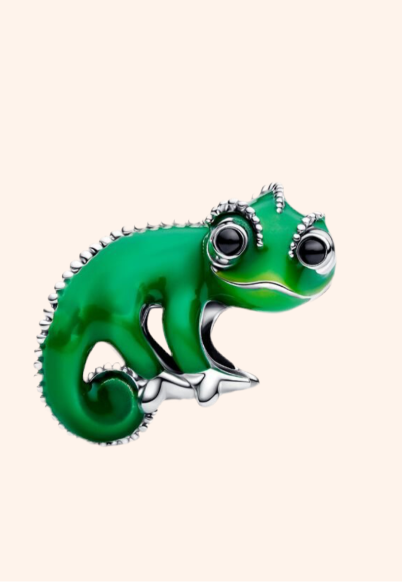 Charm Camaleón Plata 925 - Charmsymore