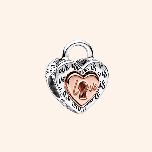 Charm Candado Love S925 - Charmsymore