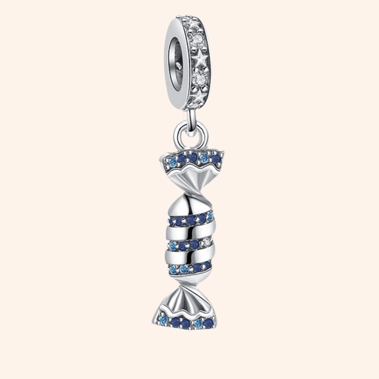 Charm Caramelo Azul S925 - Charmsymore