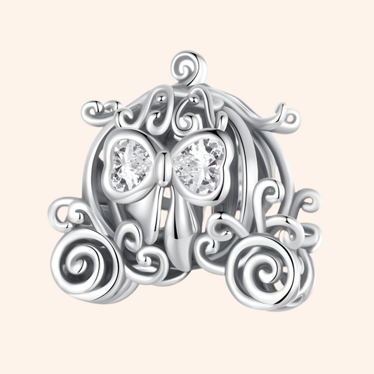 Charm Carruaje Plata S925 - Charmsymore