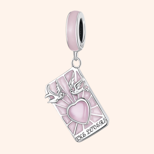 Charm Carta Plata S925 - Charmsymore