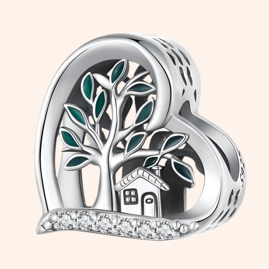 Charm Casa Árbol Plata S925 - Charmsymore