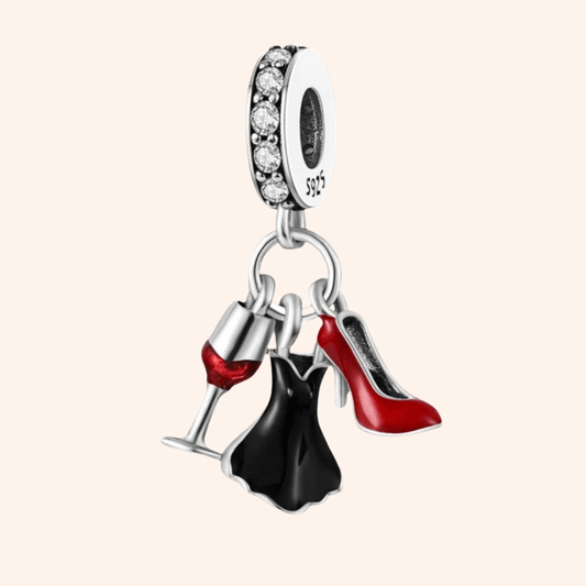 Charm Copa Vino S925 - Charmsymore