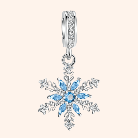 Charm Copo de Nieve Plata S925 - Charmsymore
