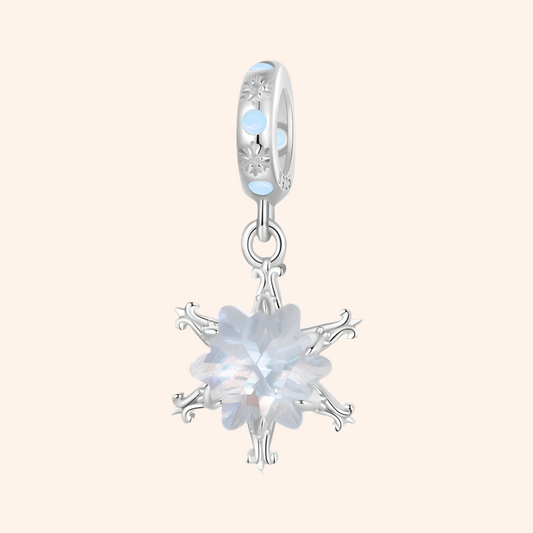 Charm Copo de Nieve Plata S925 - Charmsymore