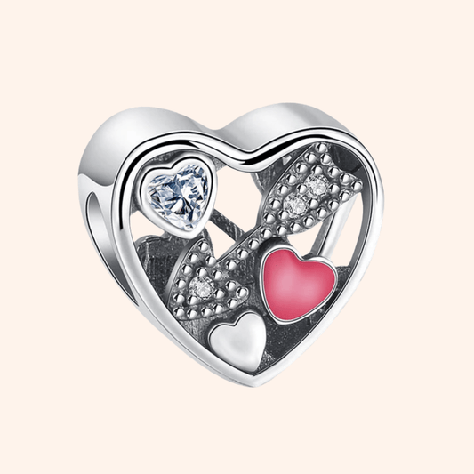 Charm Corazón  Flecha S925 - Charmsymore