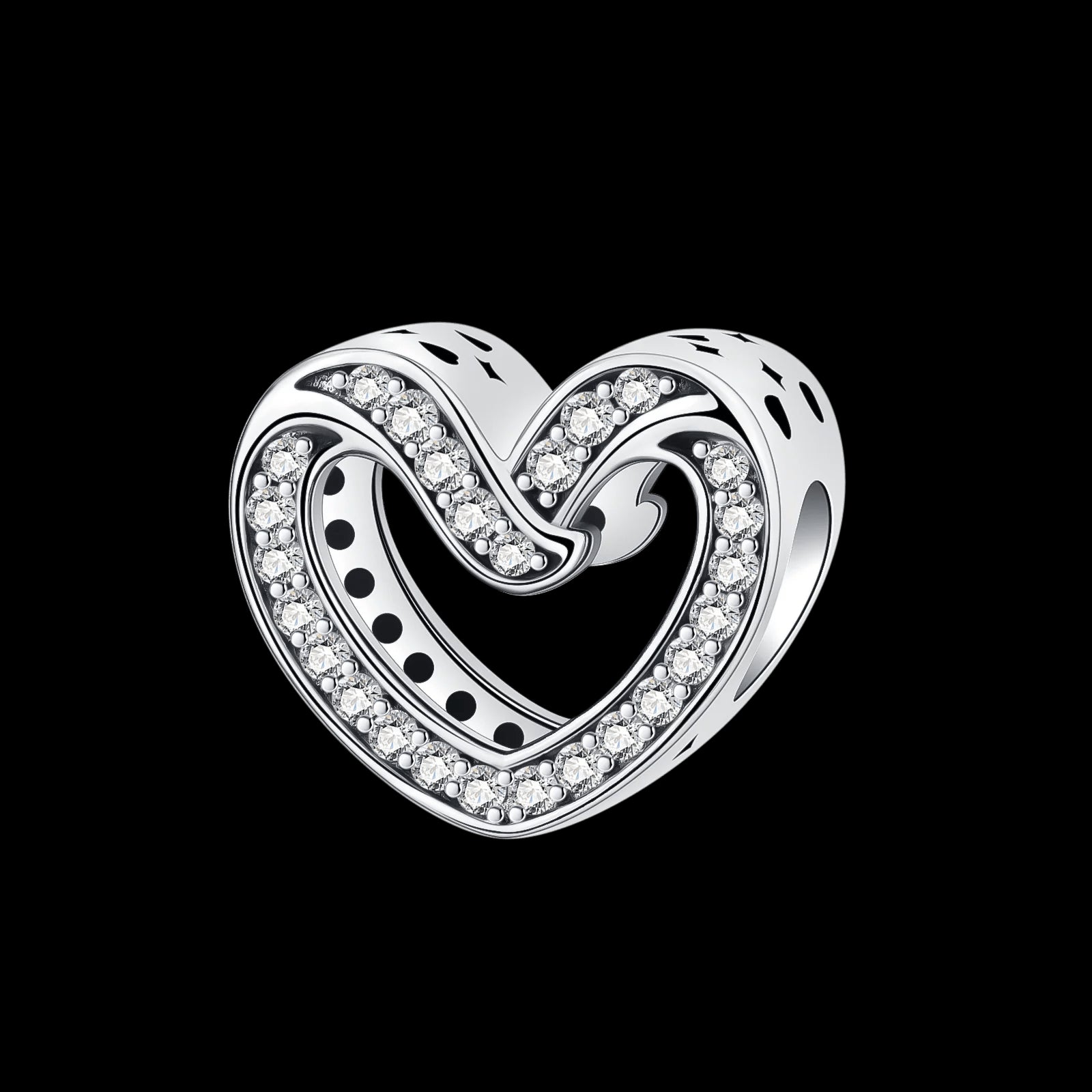 Charm Corazón Plata S925 - Charmsymore