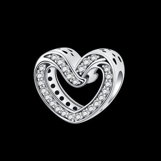 Charm Corazón Plata S925 - Charmsymore