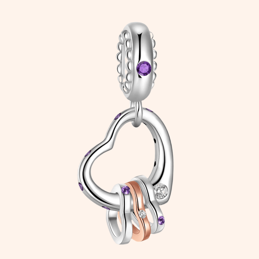 Charm Corazón Plata S925 - Charmsymore