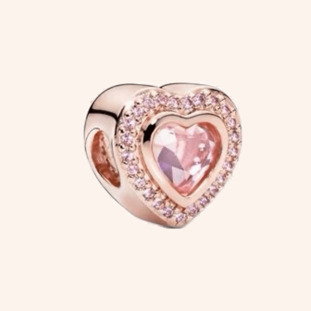 Charm Corazón Rose Gold - Charmsymore
