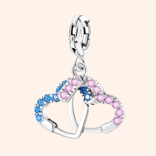 Charm Corazones S925 - Charmsymore