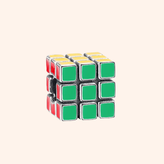 Charm Cubo Rubik S925 - Charmsymore