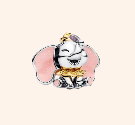 Charm Dumbo Plata 925 - Charmsymore